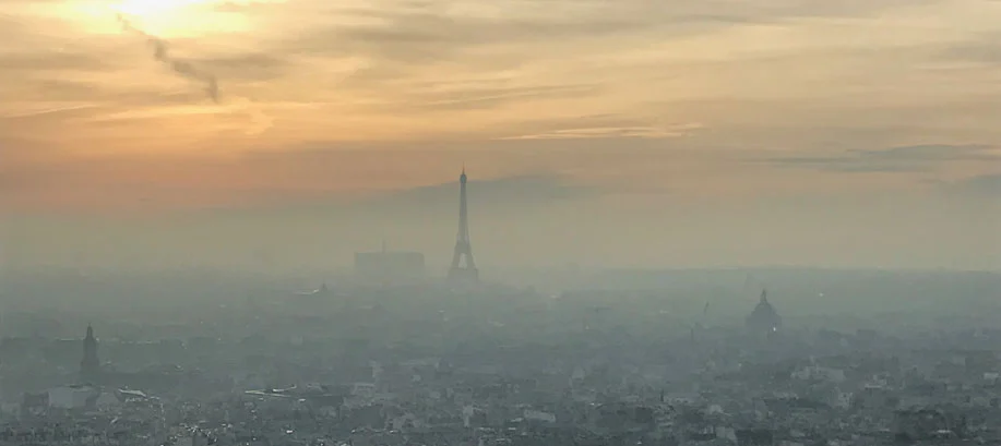 Smoggy Day in Paris