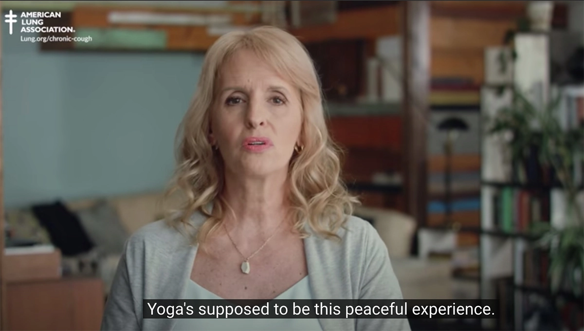 Woman with blonde hair facing the camera